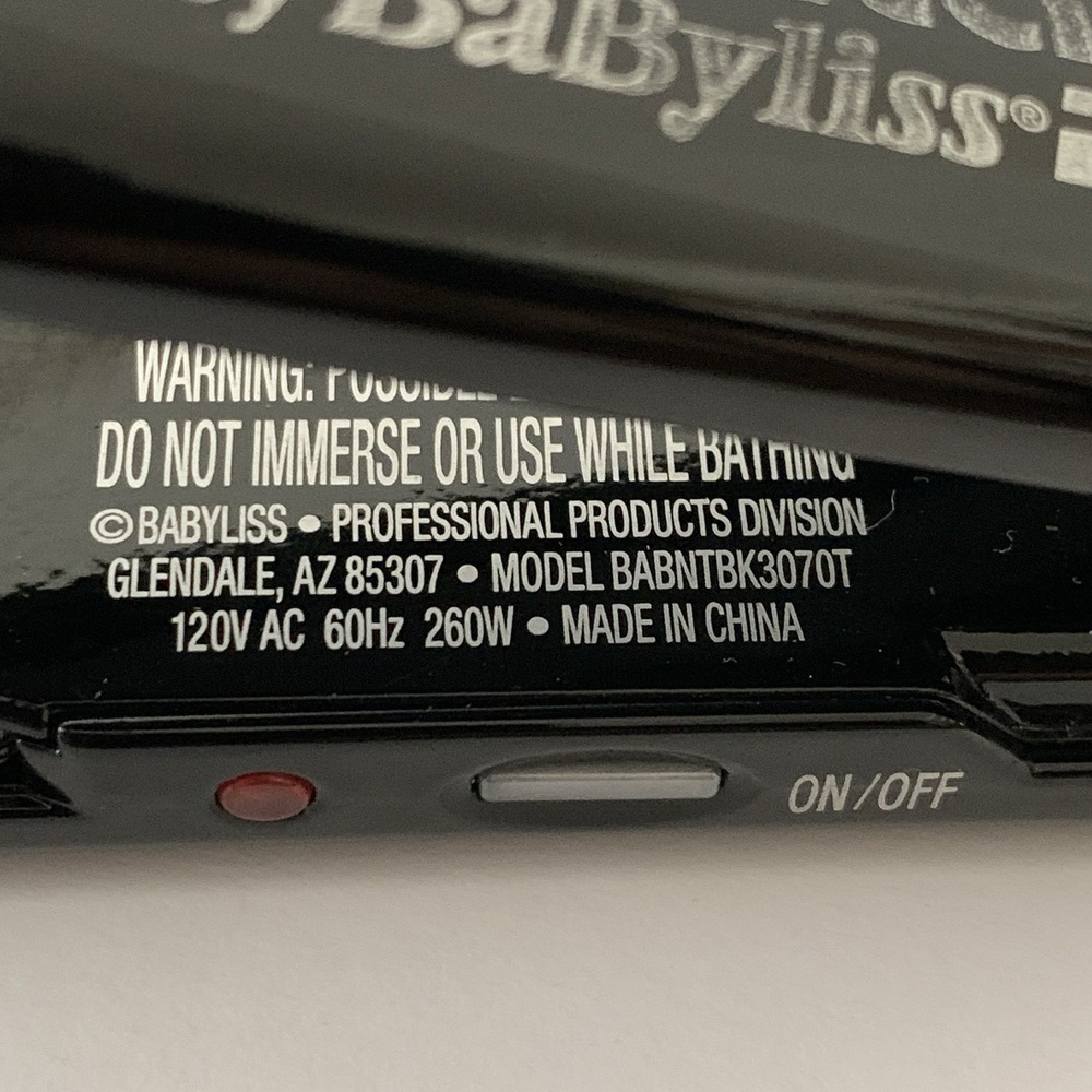 Nano Titanium By Babyliss Pro Flat Iron - Picture 7 of 7
